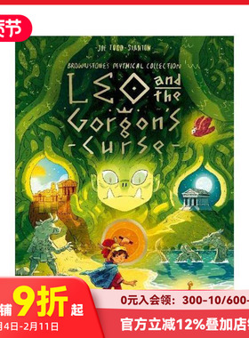 【现货】【Brownstone神话故事系列】李奥和蛇发女妖的诅咒 Leo and the Gorgon’s Curse 原版英文儿童漫画