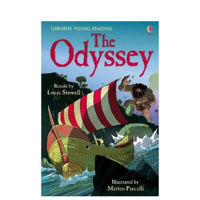 【预售】【Usborne分级阅读3】奥德赛 The Odyssey 原版英文儿童分阶阅读 善本图书