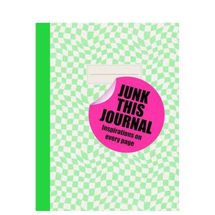 手账日记拼贴装 善本图书 手账改造指南：打造专属创意本 Journal 原版 this 预计26年1月出版 Junk 饰创作 英文手工制作 预售