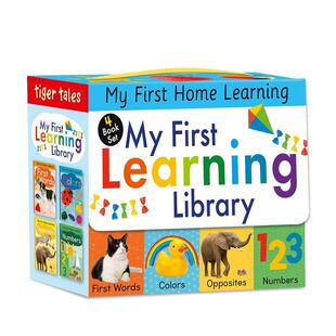 【预售】 My First Learning Library，我的第Ⅰ个学习图书馆 英文原版图书籍进口正版 Crisp, Lauren 儿童章节书