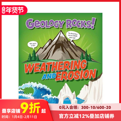 【预售】地质岩石：风化和侵蚀 Geology Rocks!: Weathering and Erosion 原版英文儿童绘本
