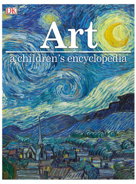 DK儿童艺术百科全书 英语启蒙图书 大开本英文原版Art A Children’s Encyclopedia