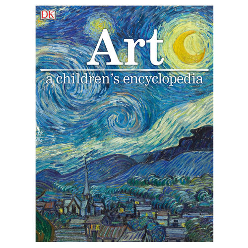 DK儿童艺术百科全书 英语启蒙图书 大开本英文原版Art A Children’s Encyclopedia