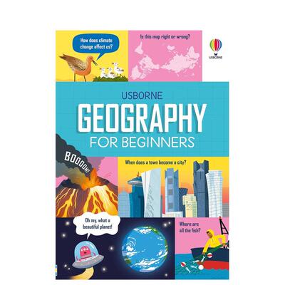 【现货】【初学者指南】地理学 【For Beginners】Geography 原版英文青少年读物 善本图书