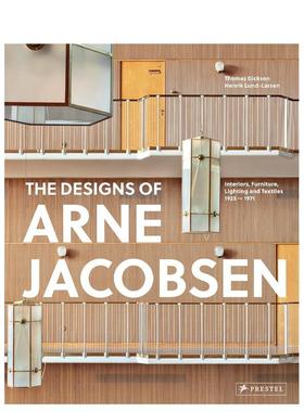 【预售】阿纳·雅各布森：家具、灯具、纺织与建筑改造1925-1971 Arne Jacobsen: Furniture， Lighting原版英文综合设计 善本图书