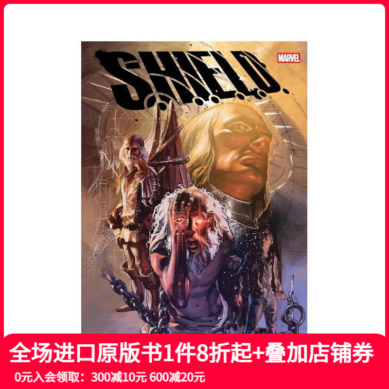 【预售】神盾局 全集 S.H.I.E.L.D. By Hickman & Weaver Omnibus Gerald Parel Cover 原版英文漫画书