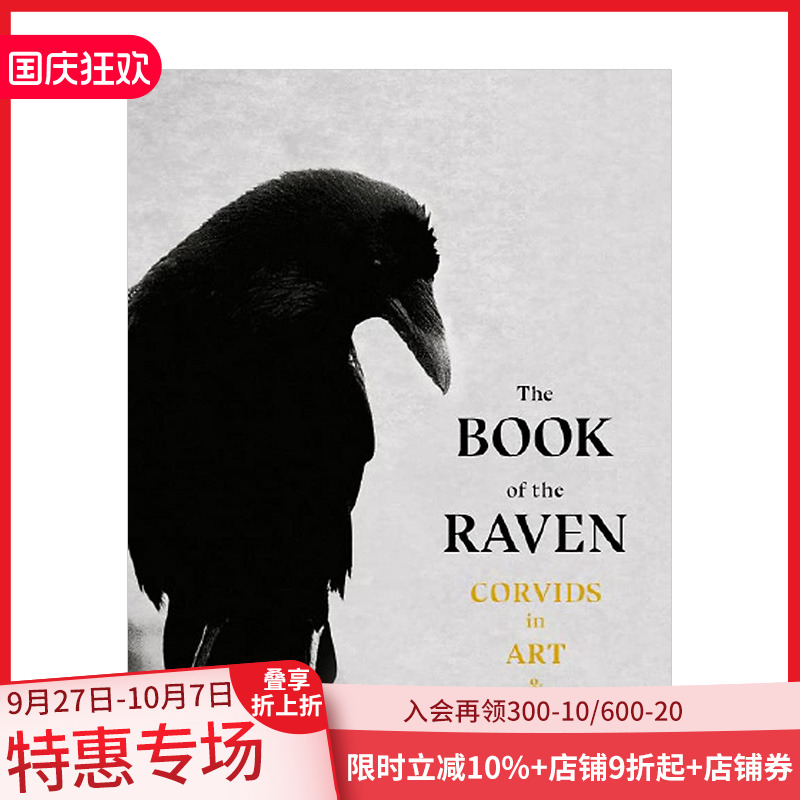 【现货】鸦之书 The Book of the Raven 乌鸦艺术摄影集画册 英文原版进口图书 Corvids in Art and Legend