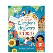 Questions flap Lift about Refugees and Answers the 善本图书 预售 难民 原版 英文儿童趣味 翻翻书