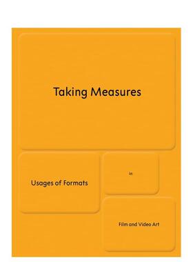 【预售】度量标准：电影与影像艺术中的格式运用 Taking Measures  原版英文艺术画册画集