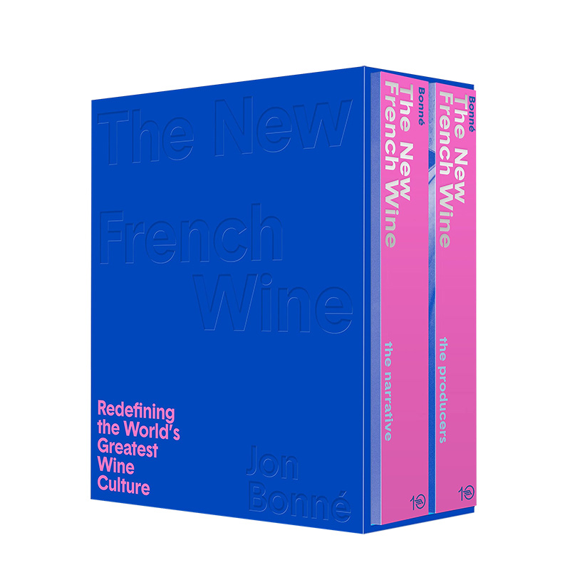 【现货】当代法国葡萄酒:重新定义葡萄酒文化（1套2册） The New French Wine 进口原版英文餐饮生活 善本图书