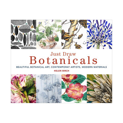 【现货】【只管画吧Just Draw】植物Botanicals 艺术美术绘画技法入门指南 英文原版进口善本图书