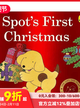 【预售】斯波特的圣诞节 Spot’s First Christmas 英文原版儿童绘本图书故事书 3-6岁