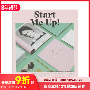 【现货】[Gestalten出版]Start Me Up!: New Branding for Businesses开始吧!新型商业