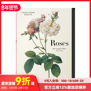 【现货】【TASCHEN】雷杜德:玫瑰 REDOUTE. ROSES 原版英文艺术植物花卉绘画插画 善本图书