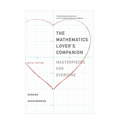 【预售】数学爱好者的伴侣:随书赠与每个人的杰作 社会科学 The Mathematics Lover’s Companion 英文原版