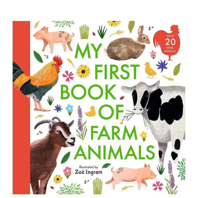 【现货】【动物启蒙丛书】农场动物 【My First Book of】 Farm Animals 原版英文儿童绘本 善本图书图片