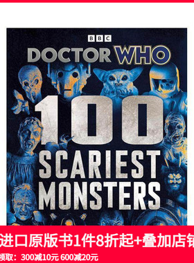【预售】神秘博士：100 个可怕的怪物 Doctor Who: 100 Scariest Monsters 原版英文青少年读物