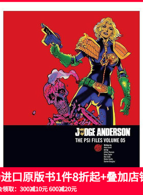 【预售】安德森法官 幽冥档案第 5 版 Judge Anderson: The Psi Files Volume 05 原版英文漫画书 善本图书
