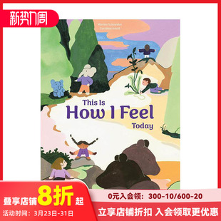 现货 Feel 英文儿童绘本 感受 原版 这就是我今天 帮助孩子识别理解表达感受 This Today How