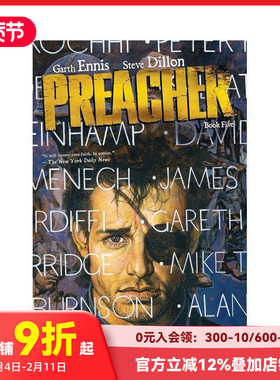 【现货】英文漫画 Preacher Book Five 传教士漫画5 英文原版进口漫画书籍 善本图书