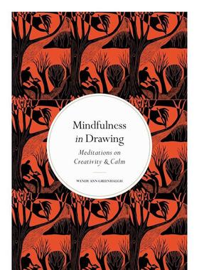 【预售】正念：绘画 Mindfulness in Drawing 原版英文心灵励志 善本图书