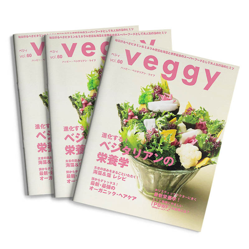 【订阅】 Veggy 素食料理杂志 日本日文原版 年订6期 E370 善本图书
