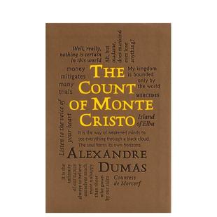 原版 字云经典 Cloud Word The Cristo 英文文学 Monte 基督山伯爵 Count 压纹封面 特殊书口 Classics 预售