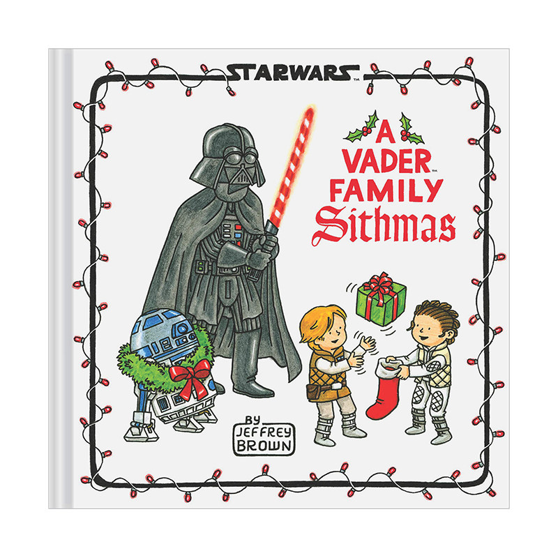 【现货】星球大战Star Wars 维德家族的西斯玛斯 粉丝衍生圣诞节冒险故事漫画 英文原版 Jeffrey Brown 善本图书