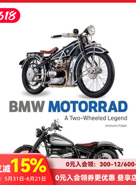 【预售】宝马摩托：两轮传奇 BMW Motorrad :A Two-wheeled Legend 原版英文工业产品设计