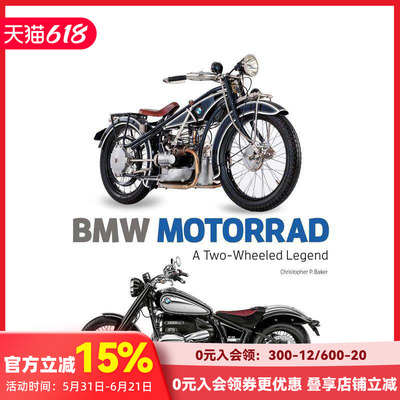 【预售】宝马摩托：两轮传奇 BMW Motorrad :A Two-wheeled Legend 原版英文工业产品设计