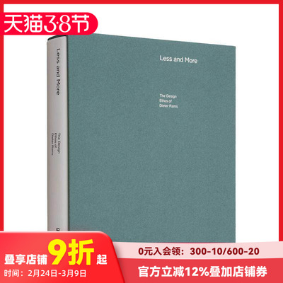 【预售】[Gestalten出版]Less and More 少即是多 Dieter Rams迪特尔拉姆斯作品升级版 经典产品设计