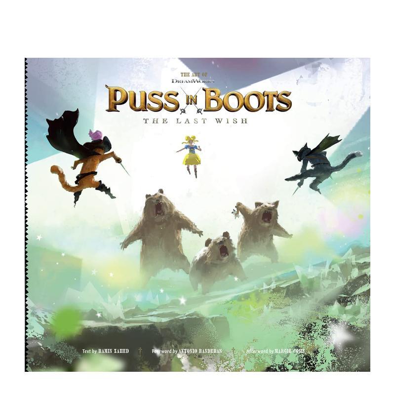 【预售】穿靴子的猫2:最后的愿望 电影艺术设定集 The Art of DreamWorks Puss in Boots 进口原版英文插画画册艺术 善本图书