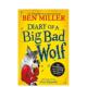 英文儿童桥梁书 Bad 1大坏狼日记 童话森林 Woods 原版 预售 Diary Big Wolf Ben 精装 Miller Fairytale