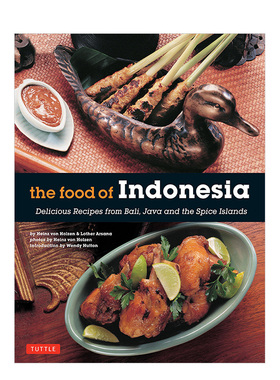 【现货】印度尼西亚美食食谱 79道印尼菜烹饪餐单 Food of Indonesia英文原版进口图书 辛辣巴东爪哇巴厘岛龙目岛沙爹