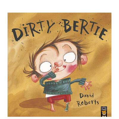 【预售】脏兮兮的伯蒂 Dirty Bertie 原版英文儿童绘本 善本图书