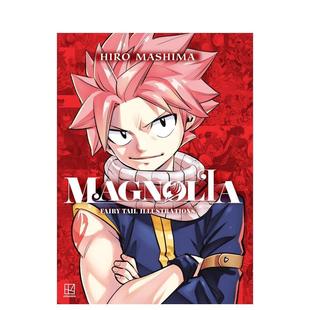 【预售】妖精的尾巴:玛格诺利亚插画集 Magnolia: Fairy Tail Illustrations 原版英文漫画书 人气画家真岛浩