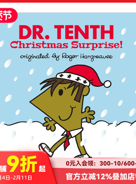 【预售】英文原版童书 神秘博士 Doctor Who: Dr. Tenth: Christmas Surprise! 十号博士:圣诞惊喜 绘本适合6-12岁