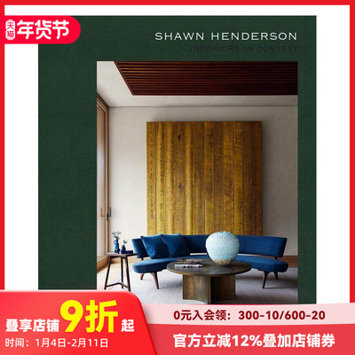 【现货】室内设计师Shawn Henderson：背景下的室内设计 Shawn Henderson: Interiors in Context 原版英文设计