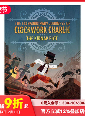 【预售】英文原版 绑架阴谋 Kidnap Plot, The 儿童英语章节桥梁故