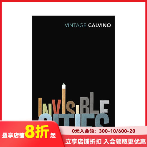 【现货】看不见的城市 Invisible Cities 原版英文文学小说