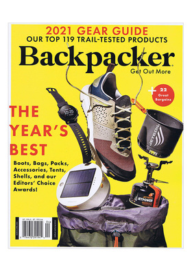 【订阅】 BACKPACKER 户外旅游杂志 美国英文版 年订6期 D660 善本图书