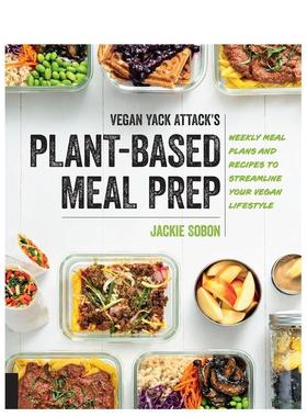 【预售】Vegan Yack Attack 美食博客的素食备餐食谱 Vegan Yack Attack's Plant-Based Meal Prep 原版英文餐饮生活美食