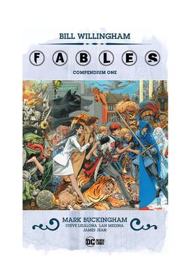 【现货】寓言纲要一 Fables Compendium One 1 英文原版进口漫画书 DC Comics出版 善本图书
