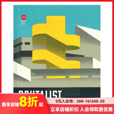 【预售】野兽派大不列颠建筑：1960-1970 Brutalist Britain: Buildings of the 1960s and 1970s 原版英文建筑设计 善本图书