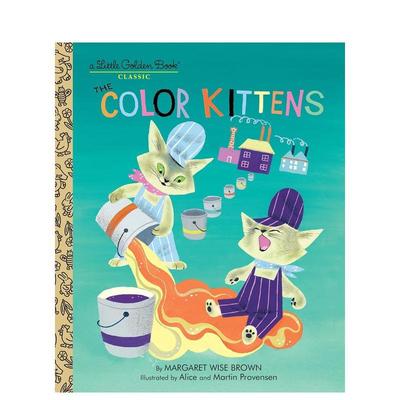 【现货】彩色小猫 【Little Golden Book】The Color Kittens 原版英文儿童绘本