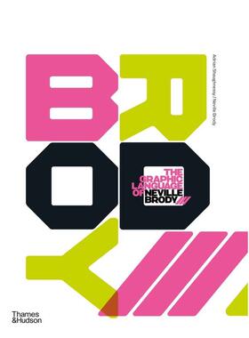 【预售】平面设计师Neville Brody的图形语言3 The Graphic Language of Neville Brody 3 英文字体图案标志设计艺术 善本图书