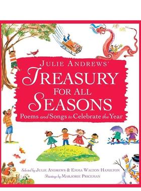 【现货】朱莉·安德鲁斯的四季宝库Julie Andrews’ Treasury For All Seasons 原版英文儿童绘本