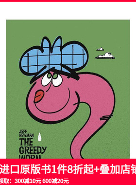 【预售】贪心的虫子 Greedy Worm 原版英文儿童绘本 善本图书