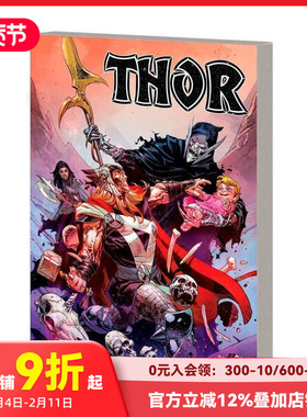 【预售】雷神 唐尼-凯茨  卷5：撒诺斯的遗产 Thor By Donny Cates