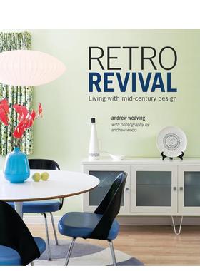 【预售】复古美学复兴：世纪中期现代主义家居 Retro Revival: Living with mid-century design 原版英文室内设计装饰